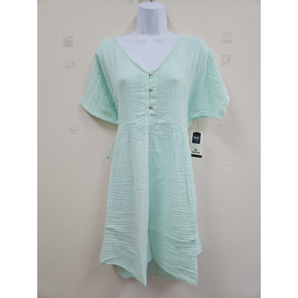Rip Curl Premium Surf Dress Large Seafoam Green New Tags Beachy Coastal Surfing